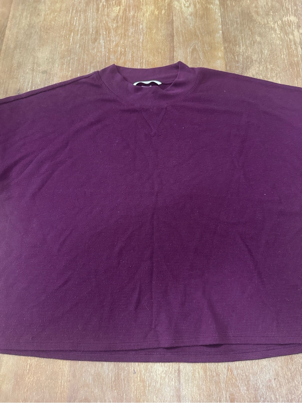 Victoria's Secret Crop Top in Plum Purple